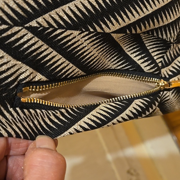 Anne Klein black and tan sleeveless dress Sz 10 - Picture 6 of 10